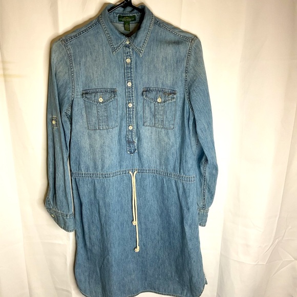 Lauren Ralph Lauren Dresses & Skirts - Lauren Ralph Lauren denim dress 4